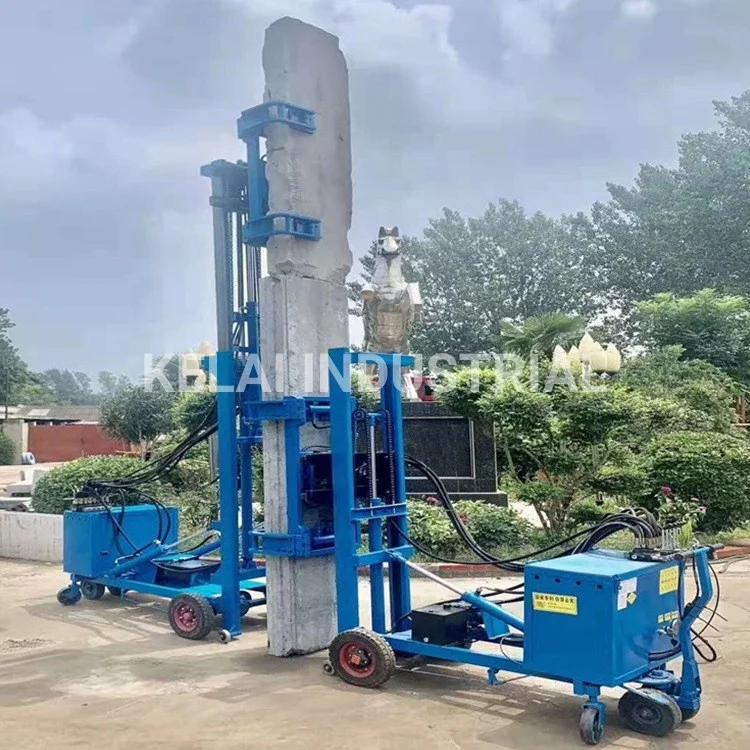 CE APPROVED Electric hydraulic Wall panel lifting machine for installing EPS|ALC|EPS|Acotec wall panels