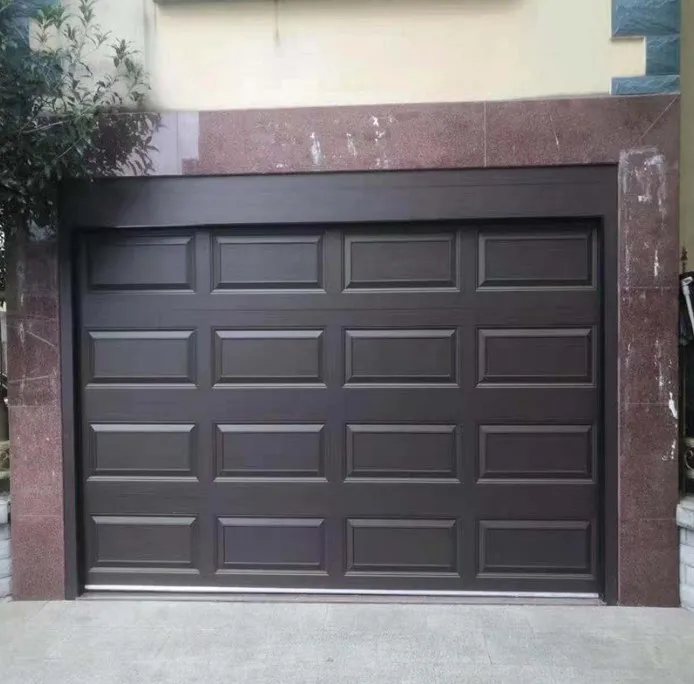 Orient Top manufacturer 5 years automatic aluminum glass full view steel overhead sectional garage doors