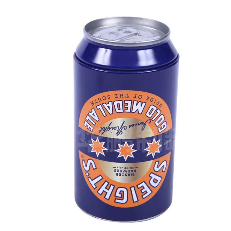 New Design Recyclable Lovely Cola Shape Tin Box Packaging With Custom Printing for tea cosmetic