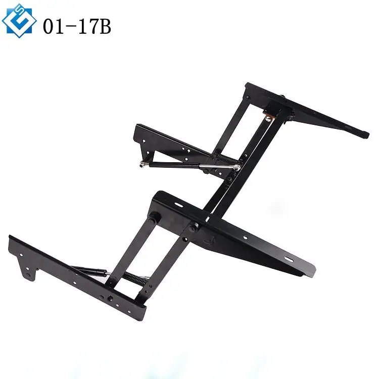 Extendable Fitting Furniture Modern Design with Sofe Lock Transformable Coffee Table with Adjustable Top Lifting Frame Mechanism