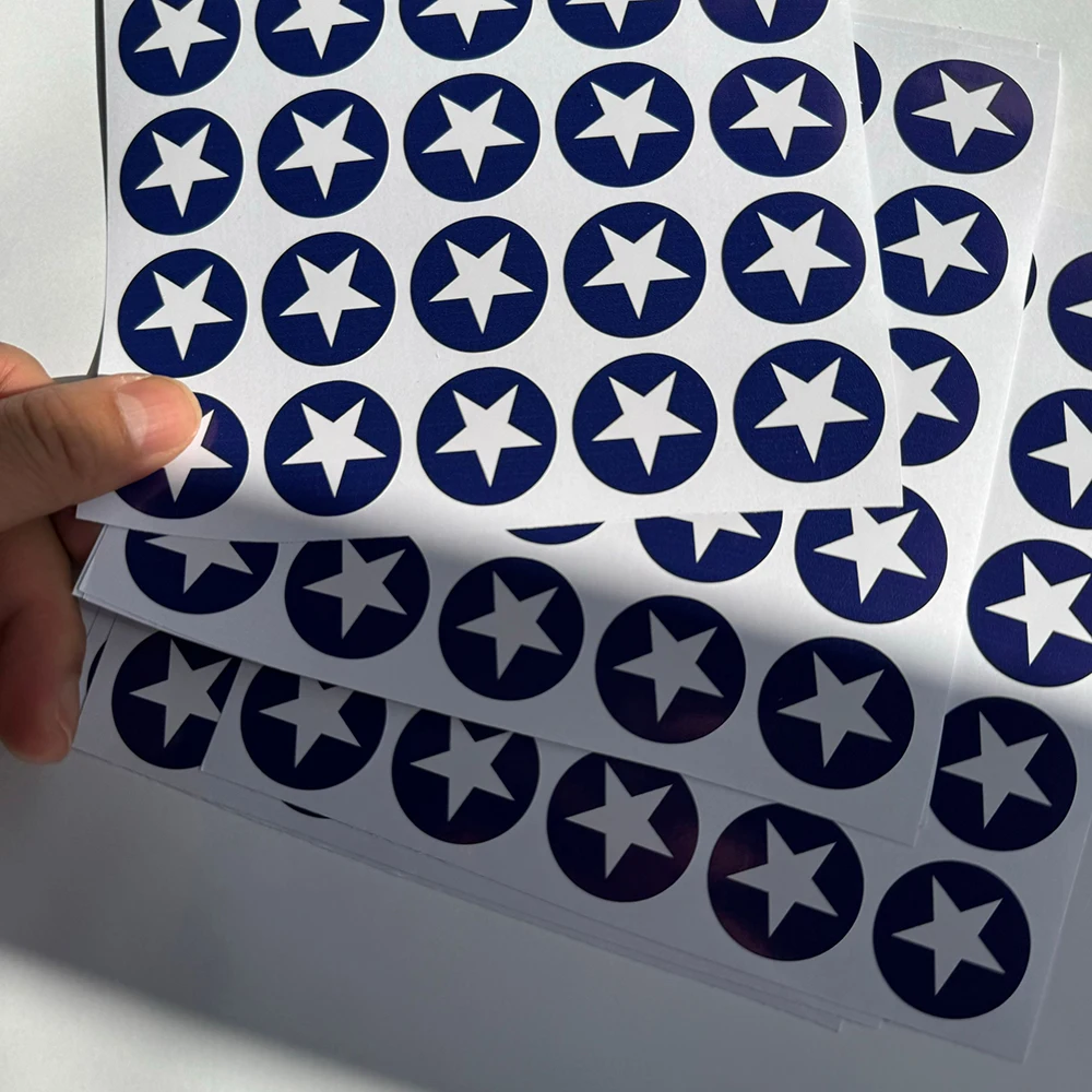 Custom label stickers in sheets waterproof label stickers cut adhesive vinyl sticker label sheet for sale