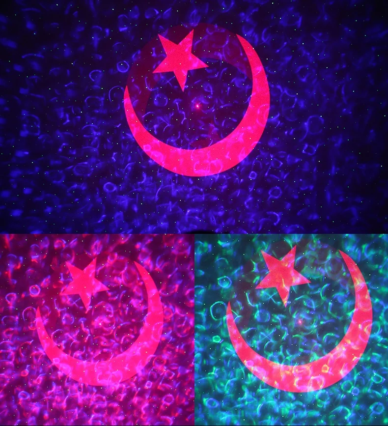 Bluetooth Remote Starry Sky Star Laser Night Light Projector With