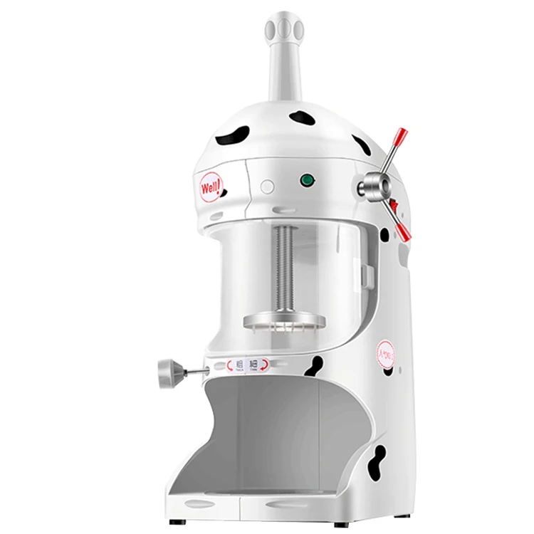 Household Snow Cone Machine Plastic Material Settings Fruit Ice Shredder Blades Plastic Crusher