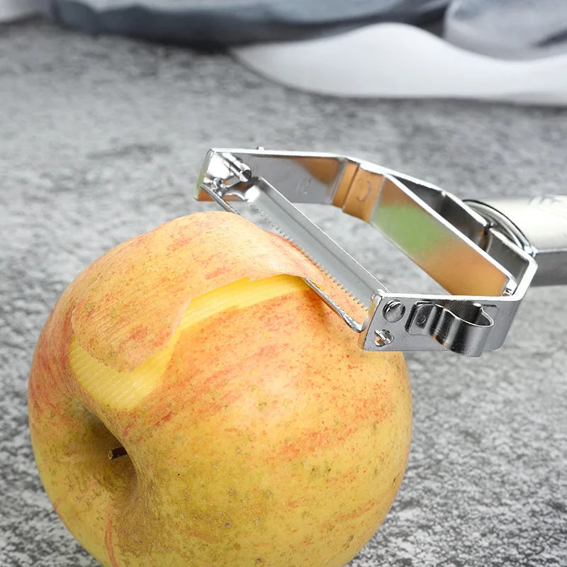 Home Kitchen Gadget 2025 New Product Ideas Stainless Steel Peeler Fruit Vegetable Metal Peeler Tool
