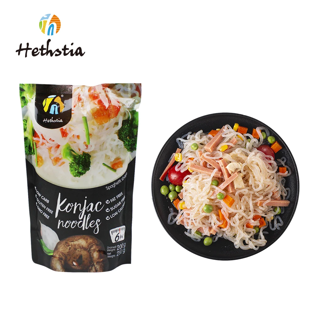 Private Label OEM Instant Kosher Halal Organic Shirataki Noodles Low Price Konjac Noodles