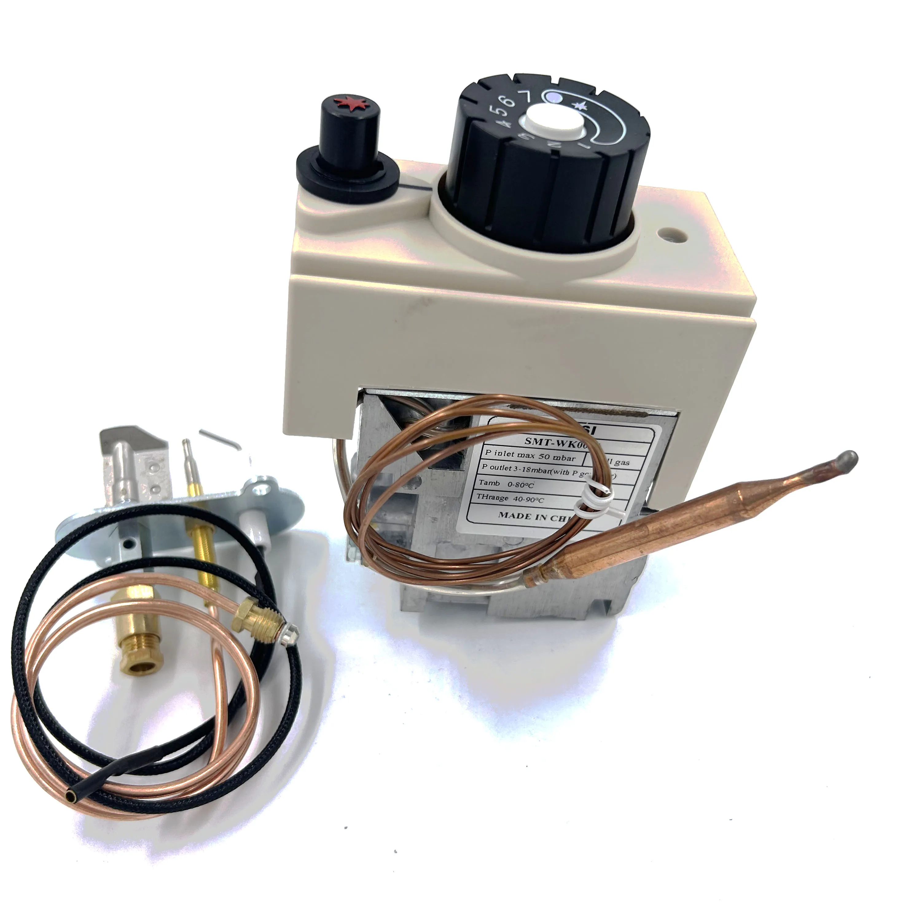 40-90 Celuis Gas Boiler Oven Replacement Parts Thermostat Valve with Pilot Burner Assembly