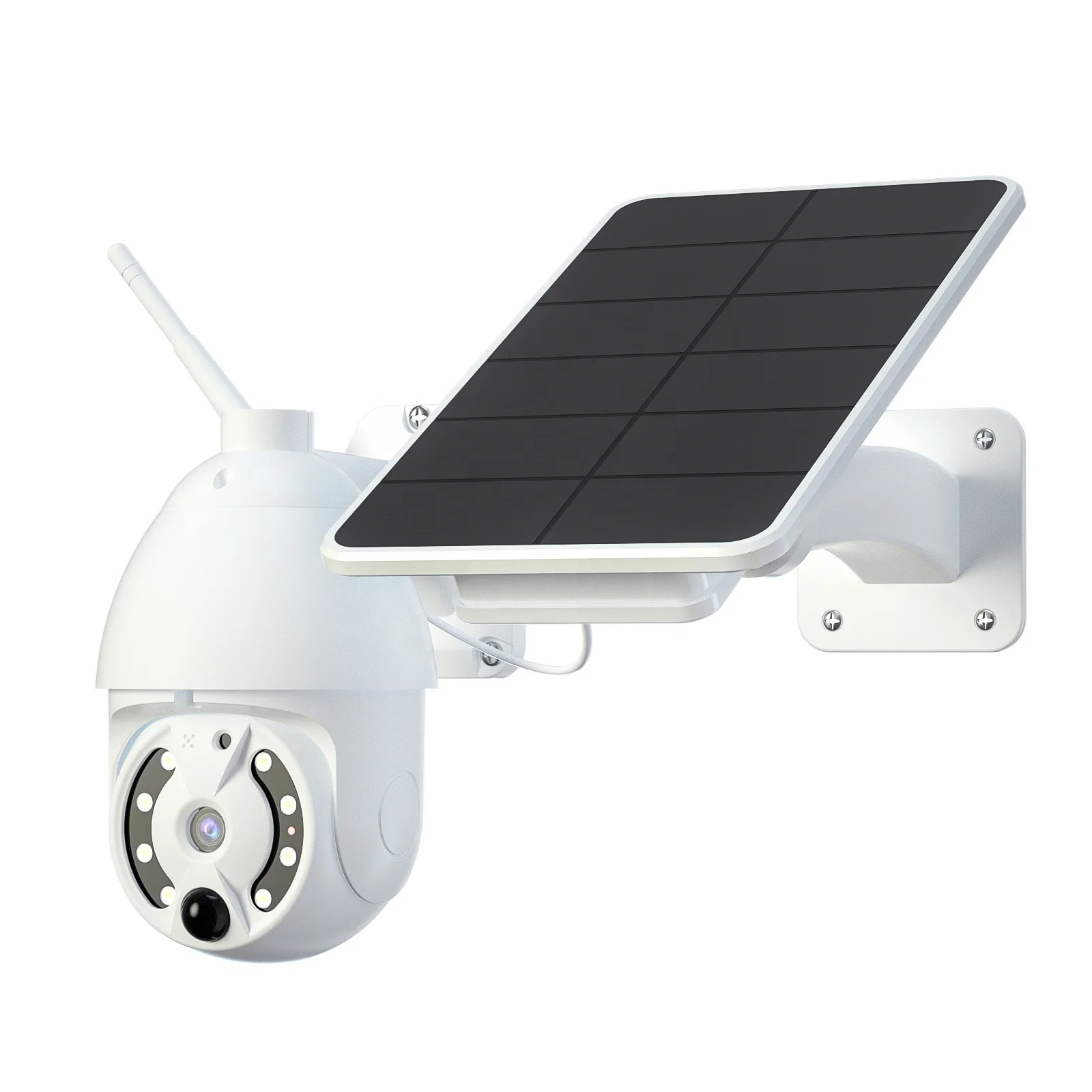 PIR 1080P 4G Network Camera Outdoor PTZ Security Surveillance Wireless IP CCTV Camera with Solar Powered