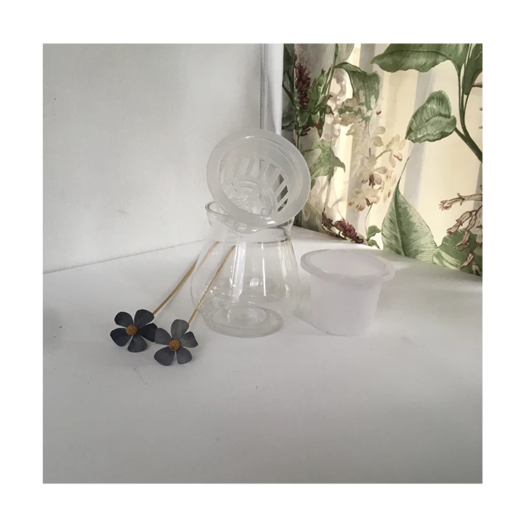 Заводская поставка, Настольная Ваза, современная пластиковая ваза для цветов в скандинавском стиле