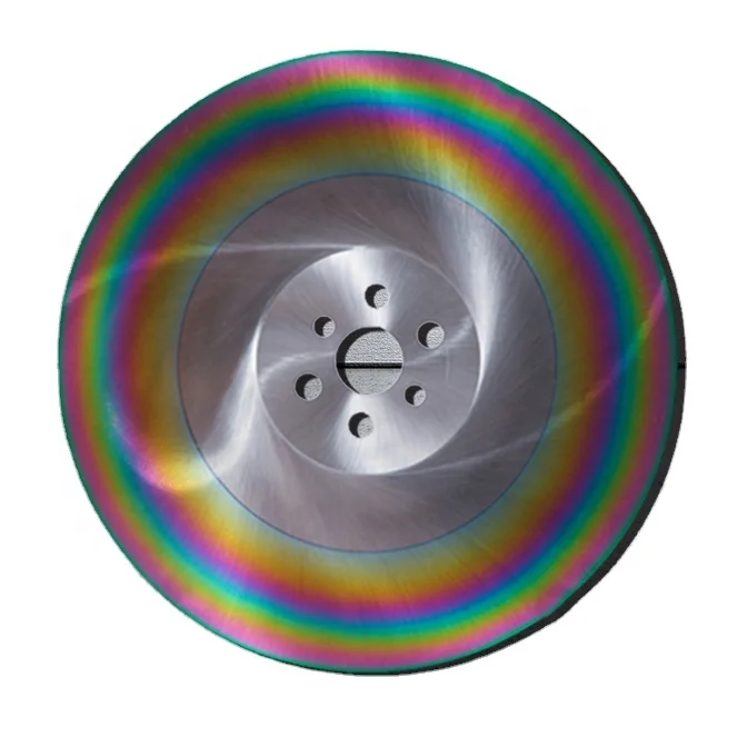 250*1.2mm HSS-Dmo5 Circular Disk Saw Blade with Tin coating  For pipe cutting machine 250*1.2mm