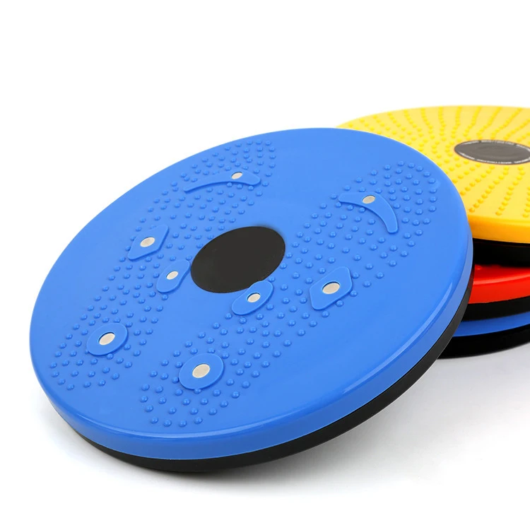 Home Gym Equipment Stand and Twist Waist Turning Plate Gliding Discs Exercise Twist Board