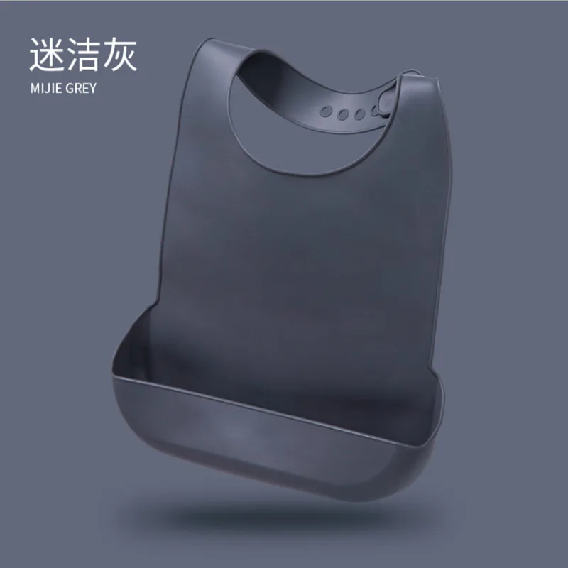 Large Waterproof Adult Silicone Mealtime Feeding Apron Bibs for Patient Elderly Disabled Bib Clothes Protectors Saliva Towel