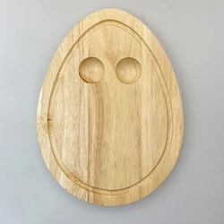 Homsense Manufacturers Wholesales Best Selling Products Wood Breakfast Board Bamboo Breakfast Egg Board