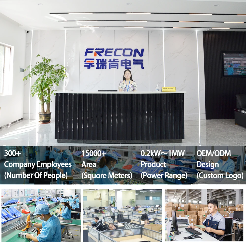 FRECON Off-grid Inverter Off Grid 3KW 5KW Low Frequency Hybrid Solar Inverter with MPPT Charge Controller For Home