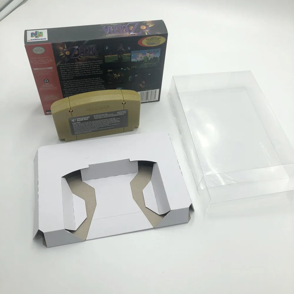 Видеоигры N64 The Legend of Zelda: маска маджора N64 game в коробке