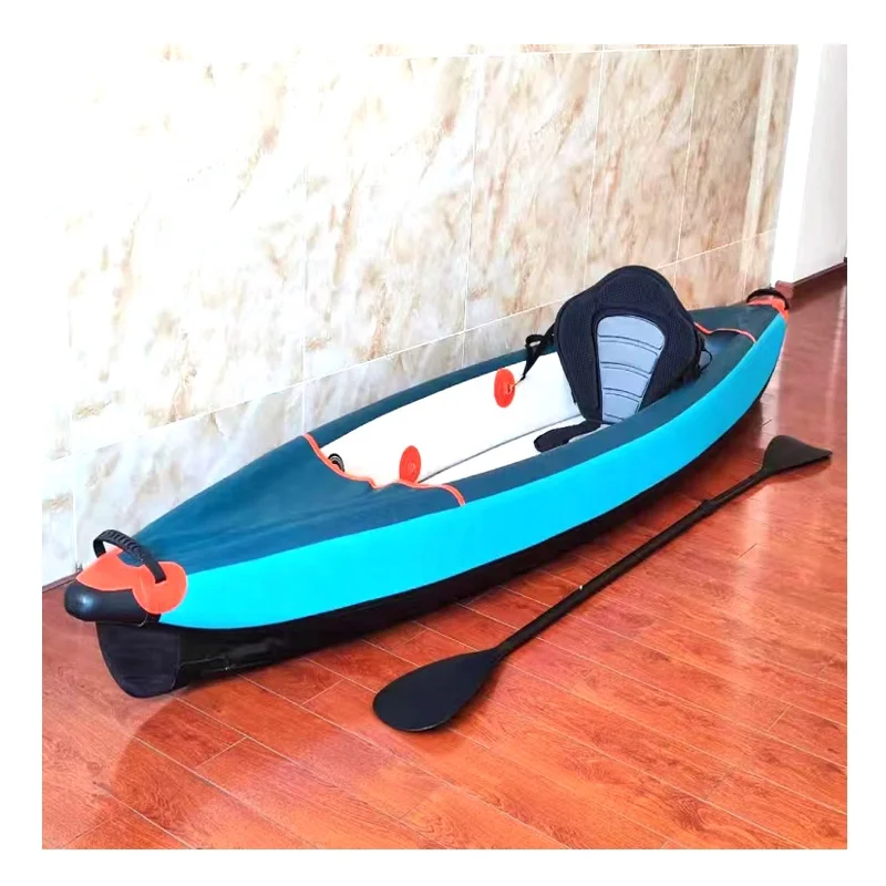 Cheap Price Wholesale 1 Person Custom Drop Stitch Inflatable Rotomolded Plastic Kayak Fishing Boat