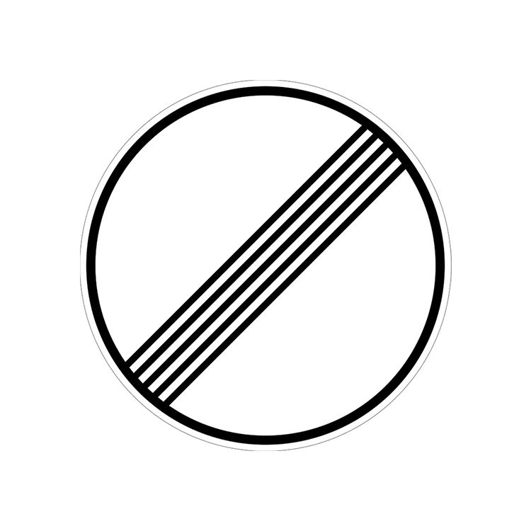 High Durability Aluminum Two Way Traffic sign Roadway Safety Signage Custom Security Signs