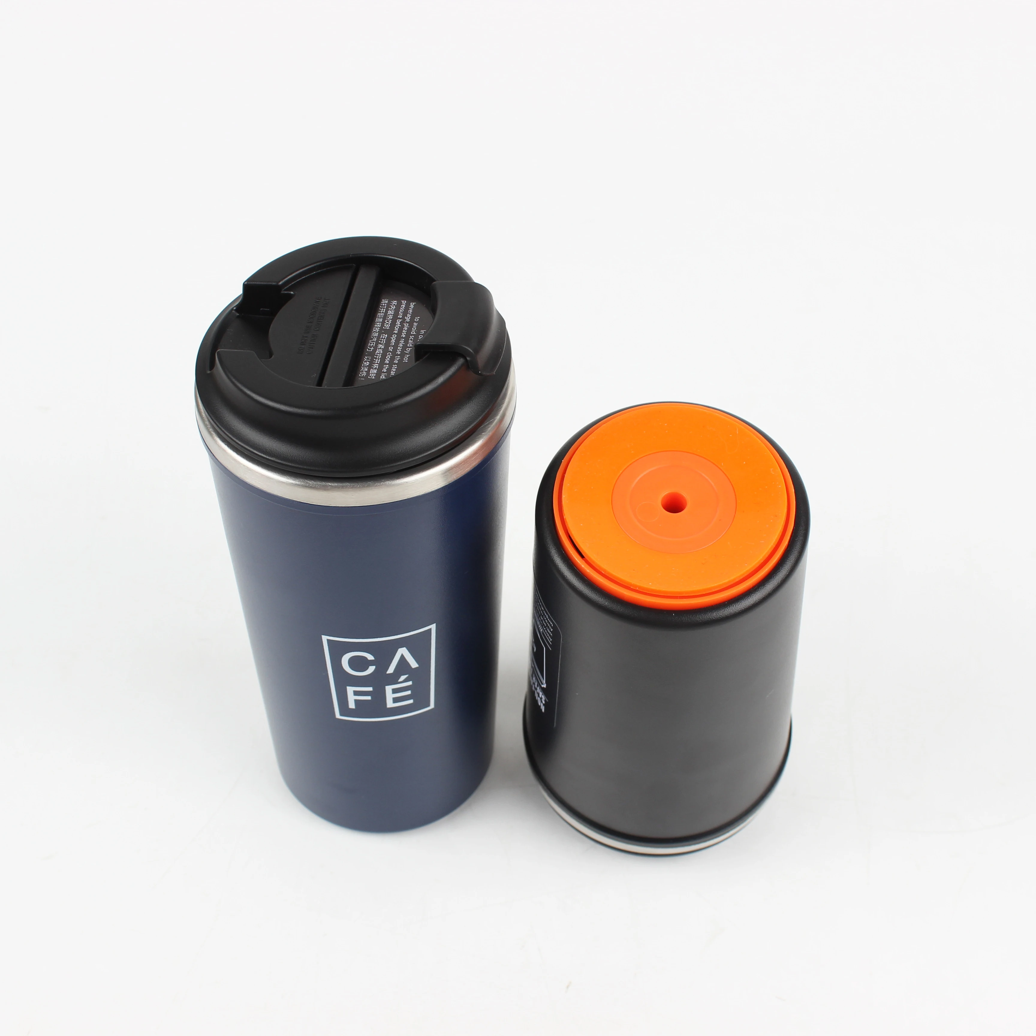 Custom Stainless Steel Coffee Cup Suction Travel Thermal Mug With Logo