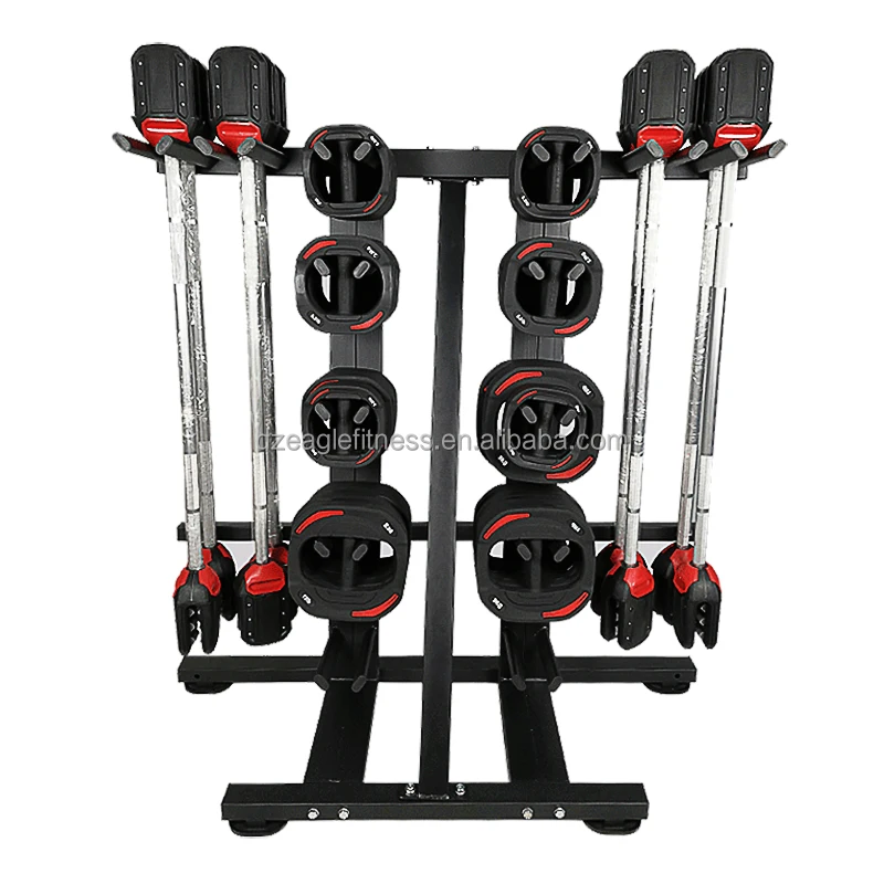 Hot sell Storage shelf Strength Equipment Pump Barbell Set Rack Hold