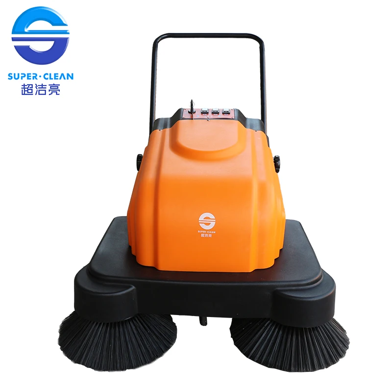 Battery sweeping machine  electric heavy duty lawn sweeper floor cleaning machine