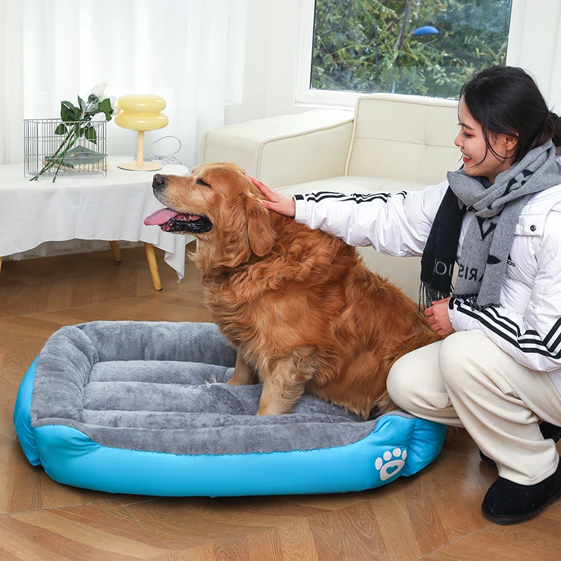 Four Seasons General Pet House Candy Color Dog Bed Teddy Dog Mat Pet Nest Manufacturers Direct Wholesale Pet Mats Pads