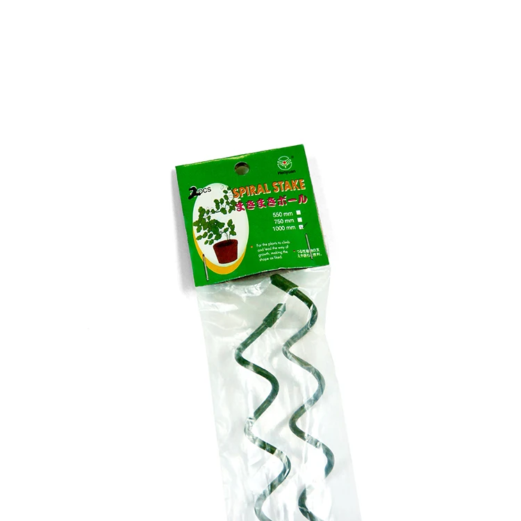 Hot Sale Cheap High Quality Spiral Stake Metal Flower Garden Stakes  for Climbing Stick
