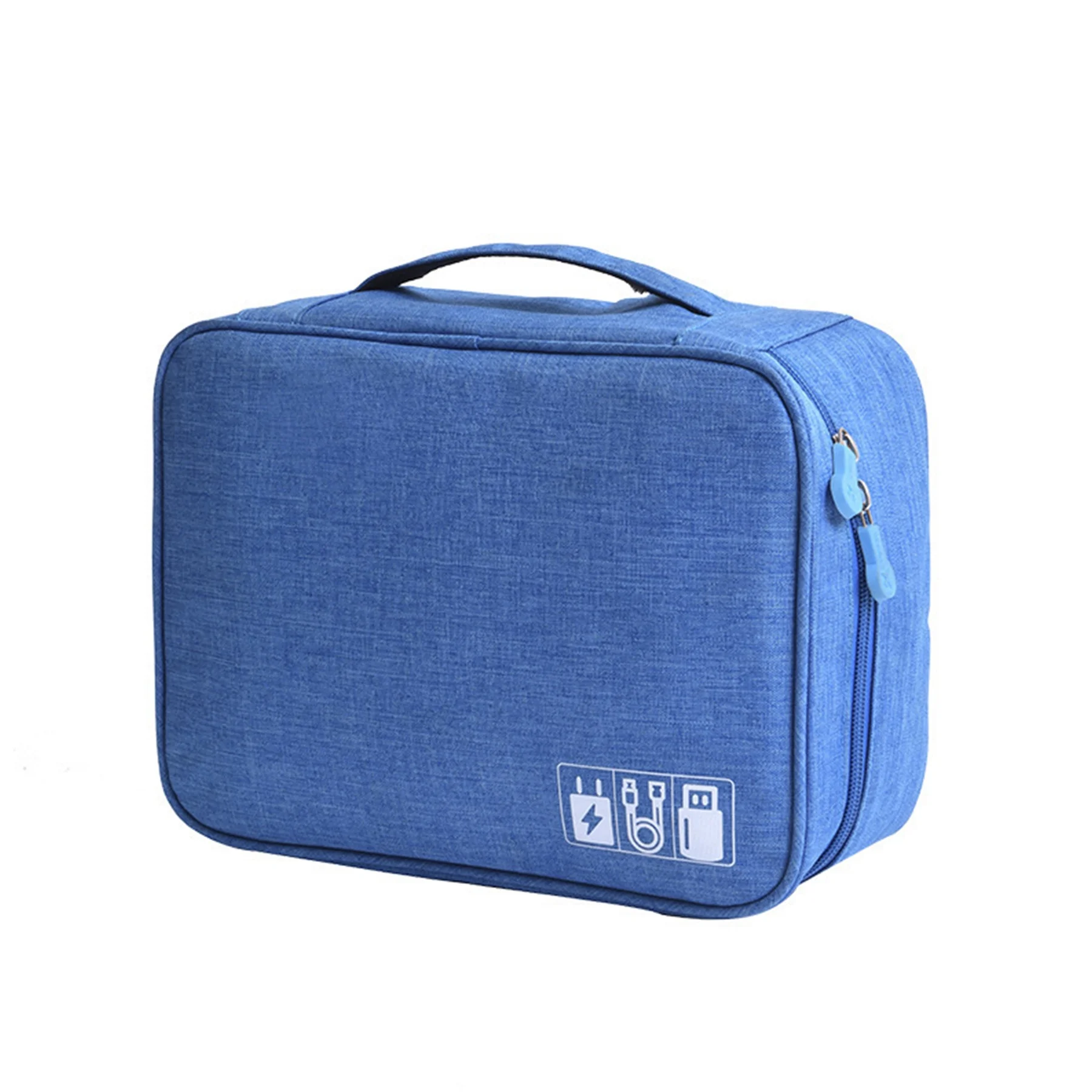 Custom LOGO Travel Storage Bag Kit Data Cable U Disk Power  Electronic Accessories Digital Gadget Devices Organizer Containers