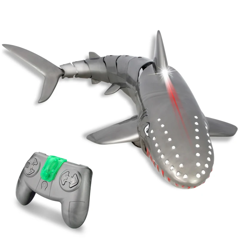 ENJOYSTAR 2.4G Electric Simulation RC Animal Ship Model Plastic Remote Control Shark Boat Toys For Kid