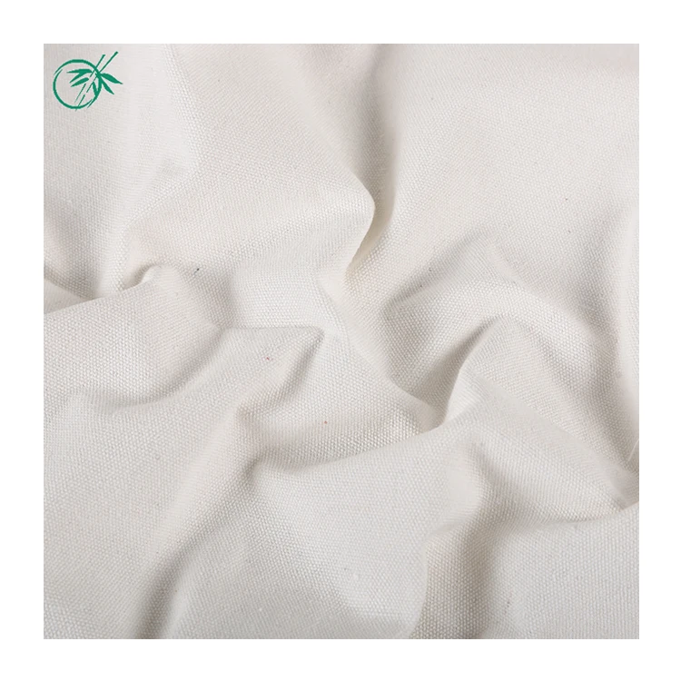 
Cheap price woven 16oz white 100 cotton canvas fabric for sale 