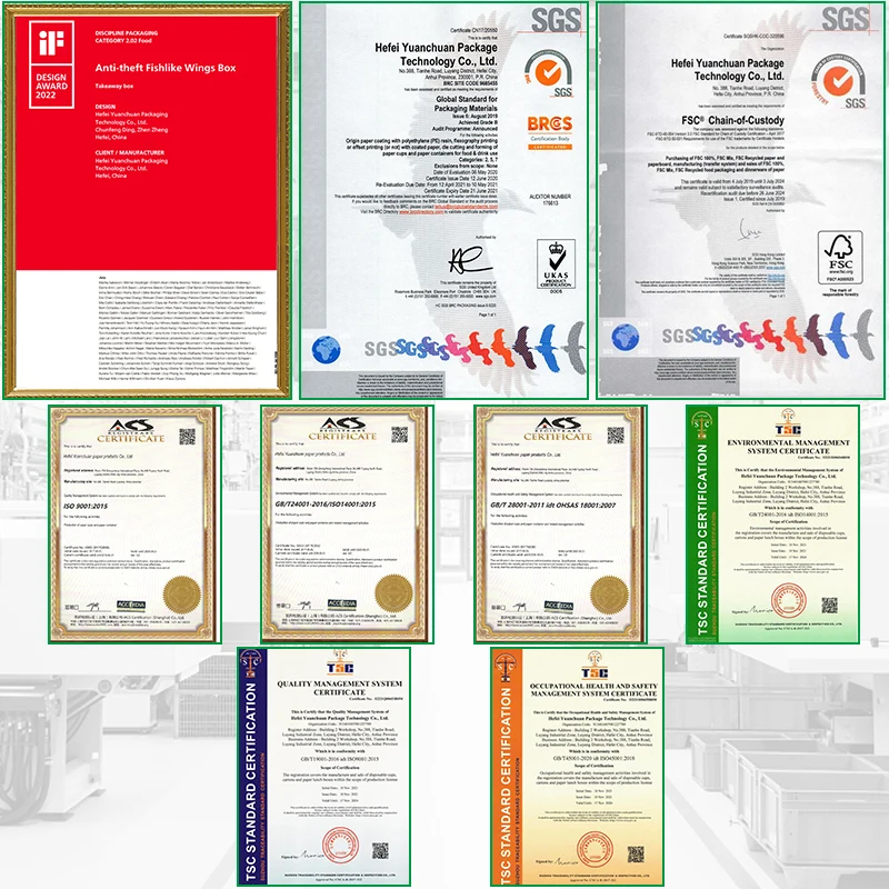 Sushi box with window disposable paper box, foldable flat sushi box suitable for sushi