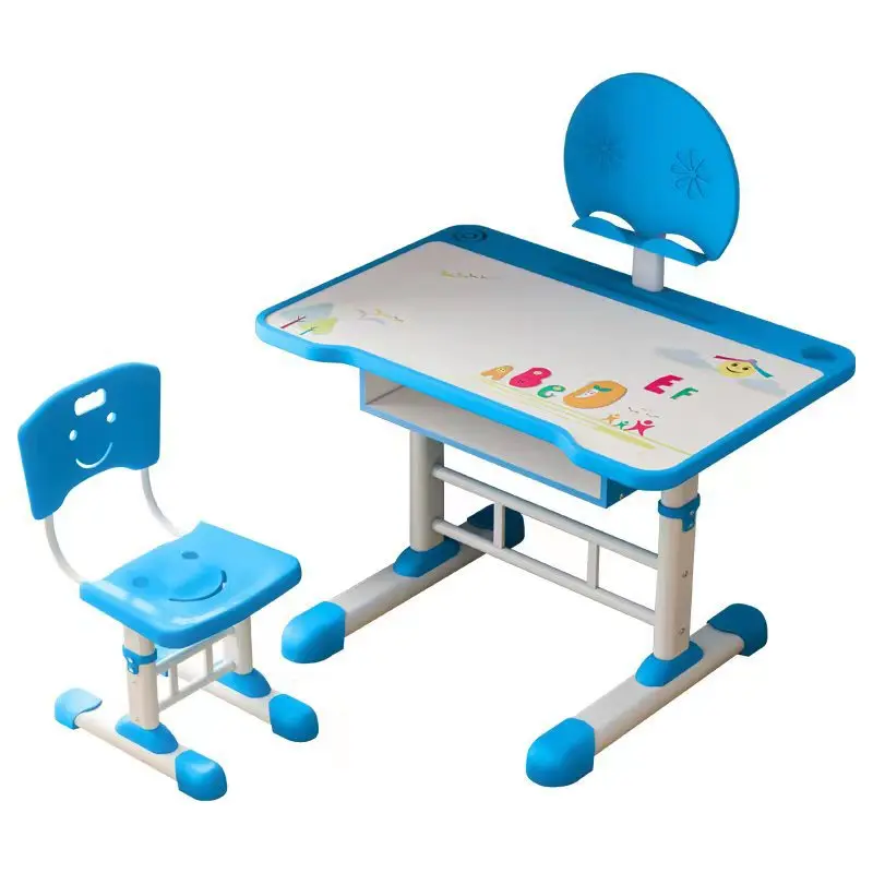 China Eco pink children toddler party activity  playhouse wooden furniture kids study table and chairs set with storage