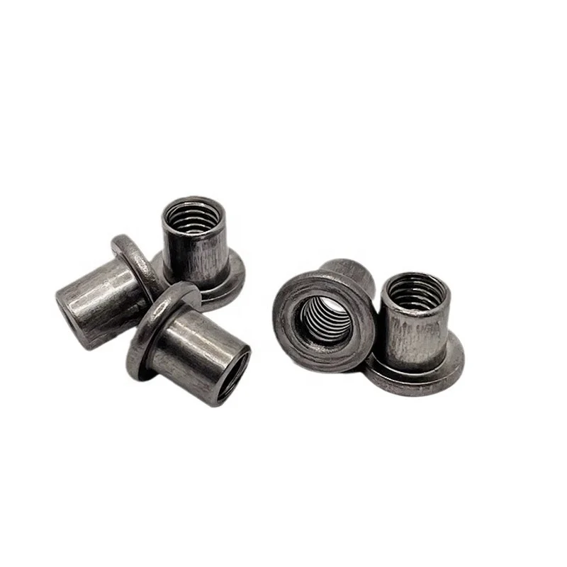 304 Stainless Steel Flat Head Screws Zinc Knock Type Male Female Buttons Metal Nail Rivet Studs Pipe Clamp Rivet Buttons