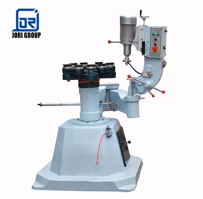 Glass irregular Shape Edging Grinding Beveling machine For glass round, oval, OG, square edges bevel and polishing
