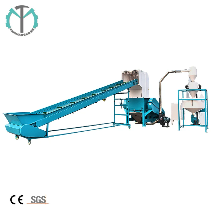 Plastic crushing machine\/pet bottle crusher\/Strong Plastic Recycling machinery