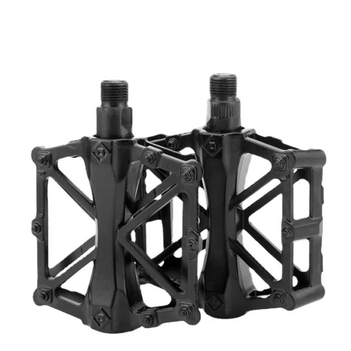 Road Mountain Bike Pedal Aluminum Alloy Ultralight Wide Flat Bicycle Pedal Anti-slip MTB Pedals Bicycle Parts