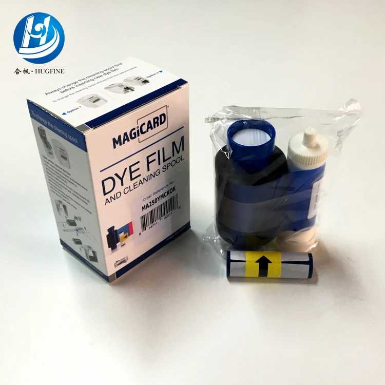 MAGiCARD Enduro3E/Rio Pro 360 Dye Film MA250YMCKOK Color Ribbon