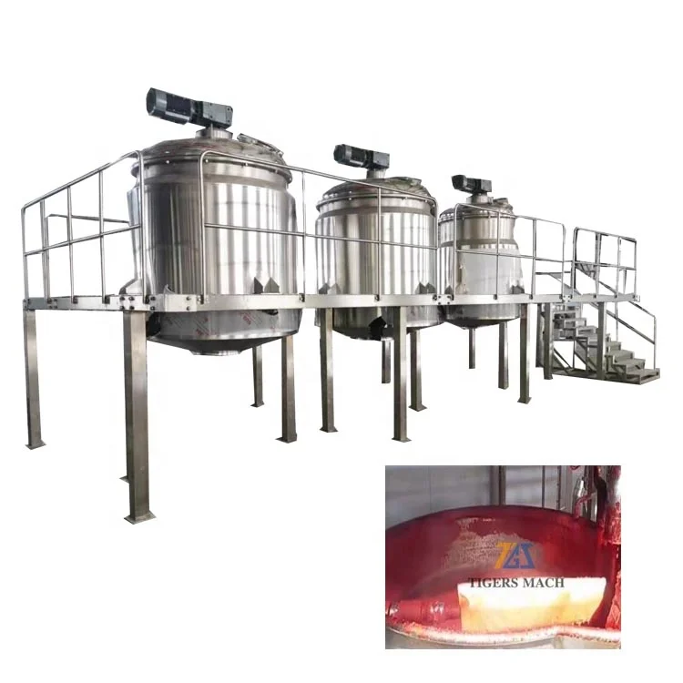 Industrial tomato paste making machine in other food processing machinery, automatic potato sauce line