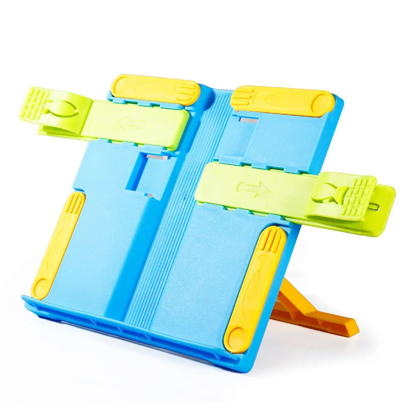 Portable Desktop Adjustable Book Stand For Books Folding Book Reading Stand Portable Bookstand