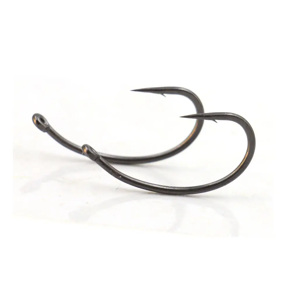 Высококачественный матовый черный всплывающий крючок для карпа
