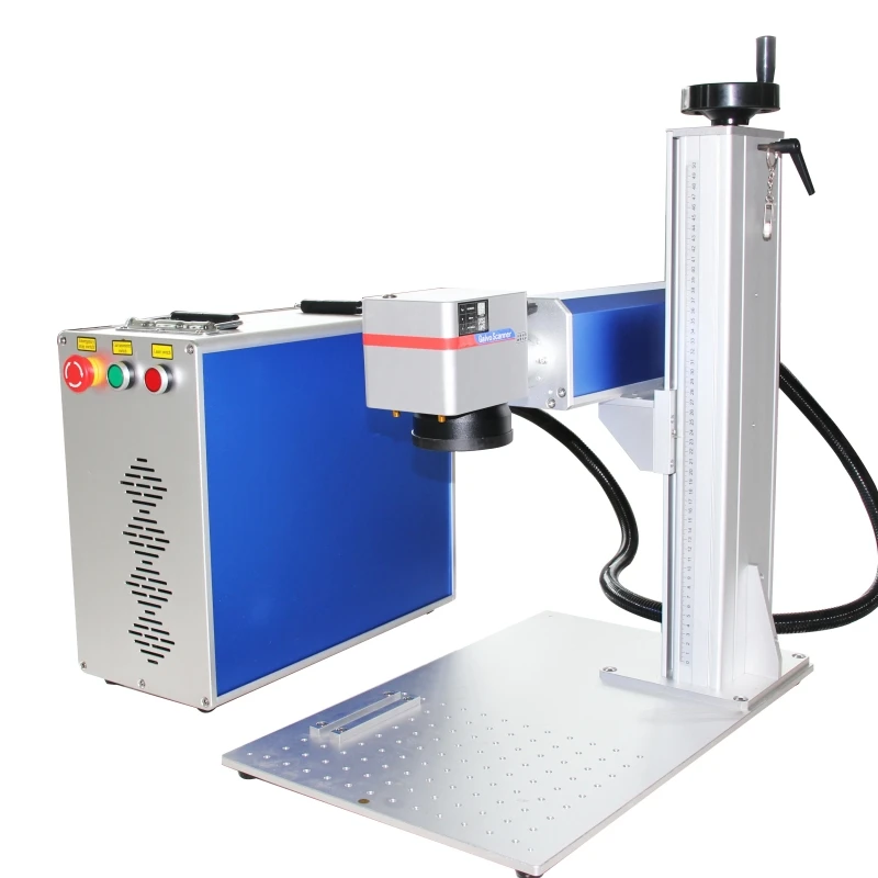 3d dynamic focus fiber laser marking machine  2.5D 100w jpt   metal Deep laser engraving machine