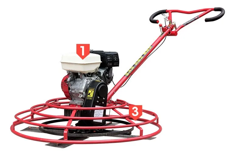 DRM100B hot sale briggs and stratton power trowel ce certificate portable concrete power trowel