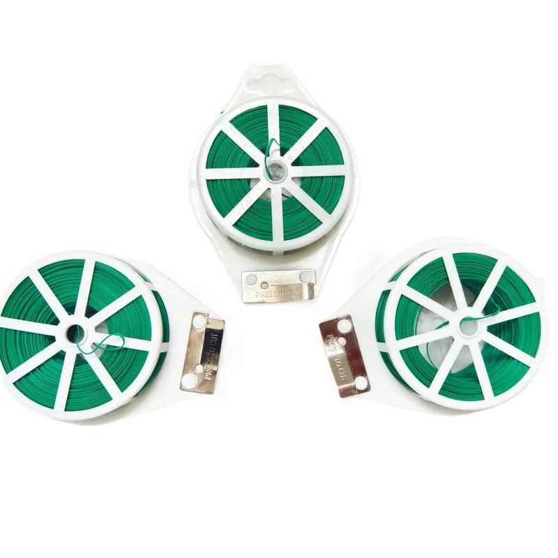 Factory Wholesale  Manufacturer Garden Cutter Binding Wire Plastic Twist Tie For Plant Support Gardening Tools