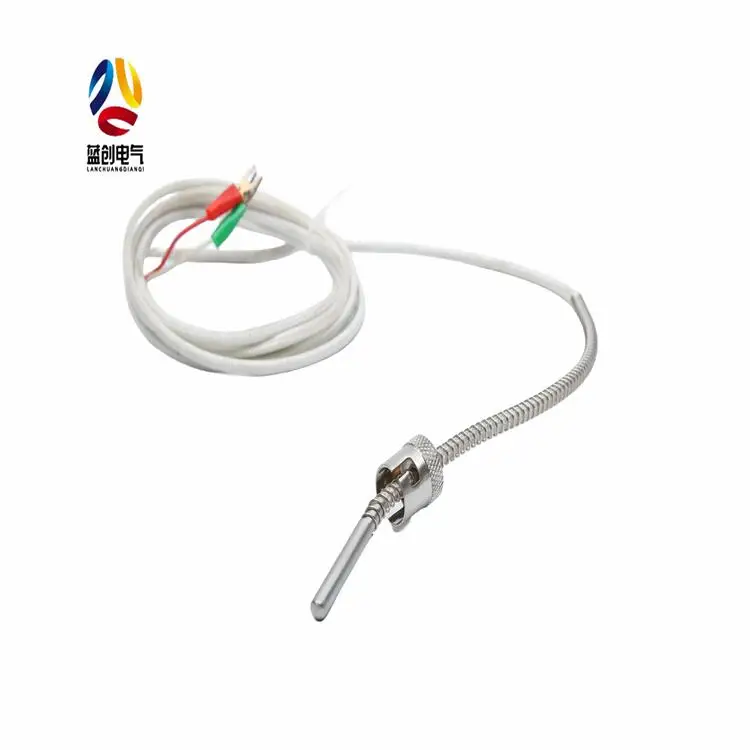 Waterproof room oil pt 100 thermocouple k-type exhaust small temperature sensor