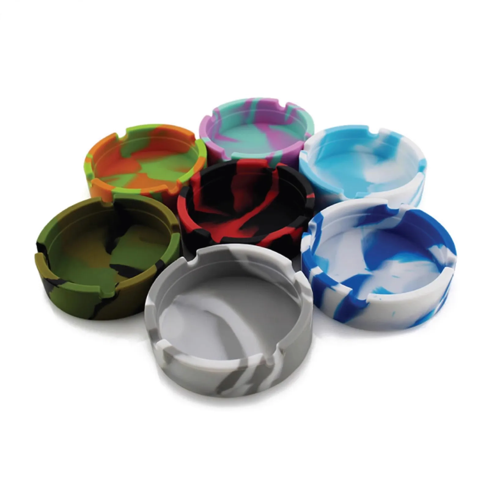 Smoke Shop Accessories Portable Ashtray Pocket Silicone Ashtray