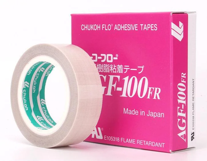 Cold-Resistant Heat-Resistant Single Sided Adhesive Hot Melt Tape PTFE Adhesive Tape for Heat Seal Machine Masking Tap