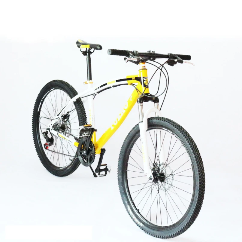 Factory Road bike mountain bike Bicycle mountain folding car 26 inch variable speed double shock absorption double disc brake