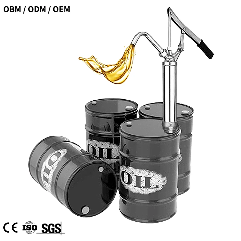 100kg 16oz transfer fy food grade drum and container oil grease metered dispensing merk transflo chemical barrel drum pump