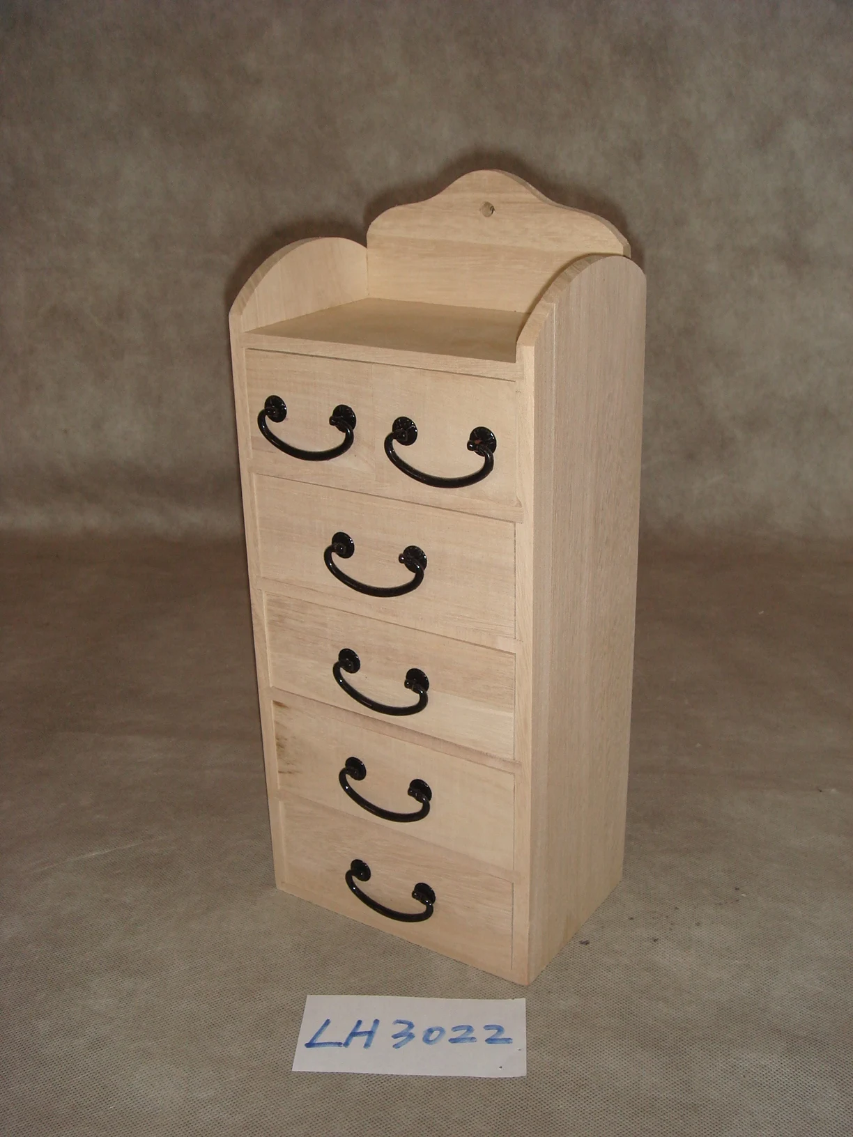 Home Decorative Furniture Living Room Solid Wood Oak Sideboard Modern Cabinet with 3 Adjustable Drawers