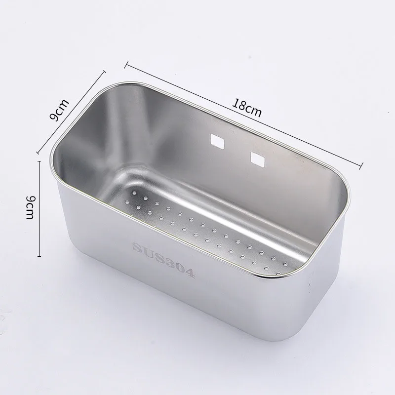 Stainless Steel Kitchen Sink Strainer Rack Multifunctional Filtering and Draining Food Scrap Basket