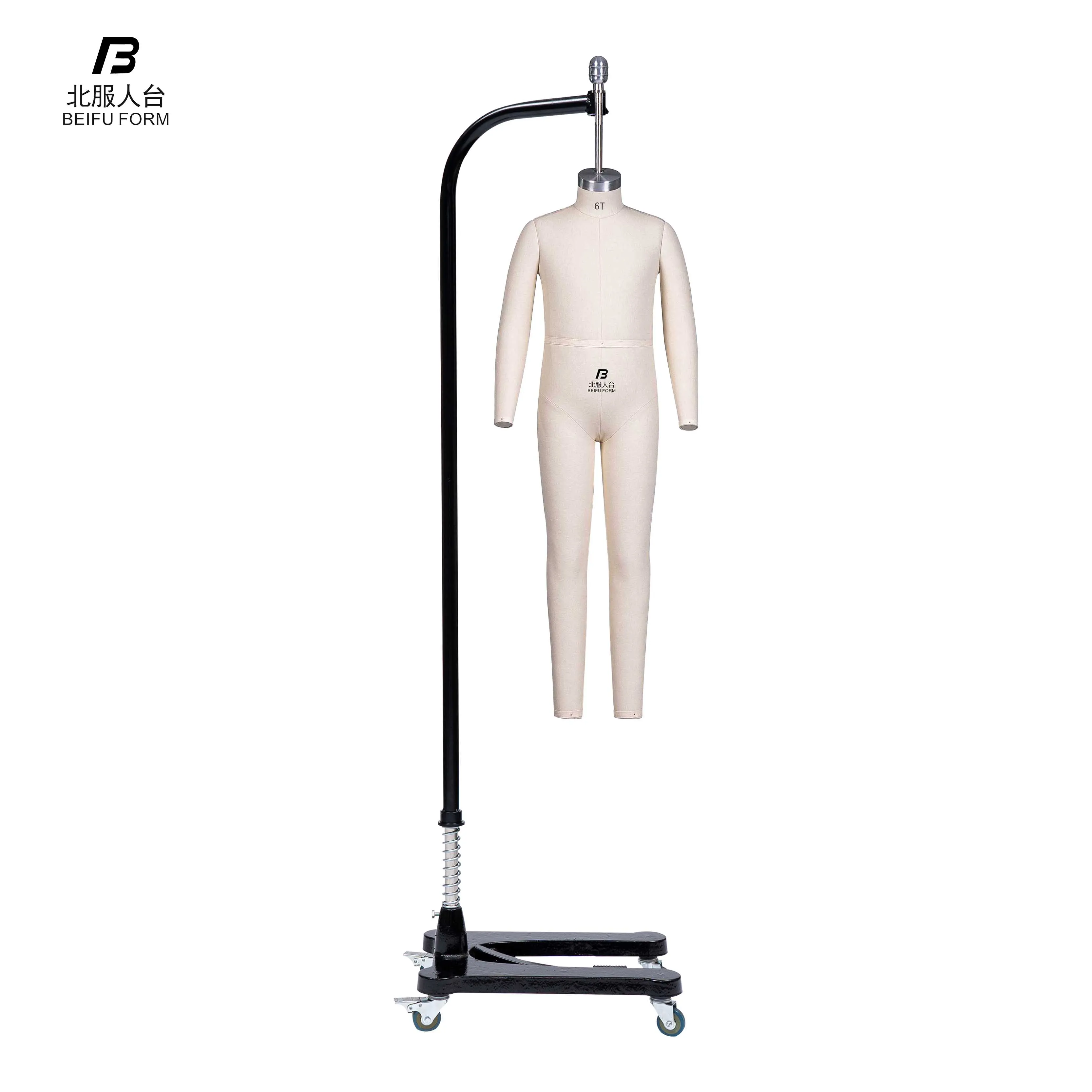 Beifuform children dummy EU size 6T full body kids dress form mannequin for dressmaker designer fiberglass sewing models