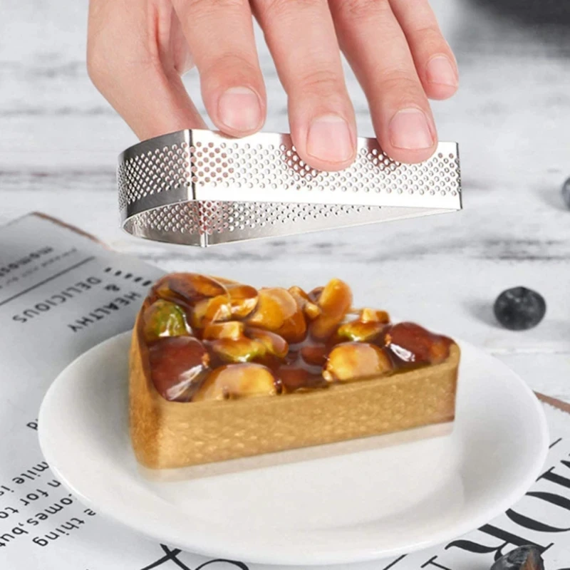 Stainless Steel Square Rectangle Cake Molds Tart Ring Mousse Cake Cutter